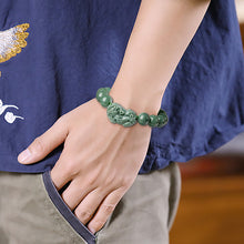 Natural Jade Bracelet Pixiu Jadeite Bracelet