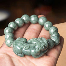 Natural Jade Bracelet Pixiu Jadeite Bracelet