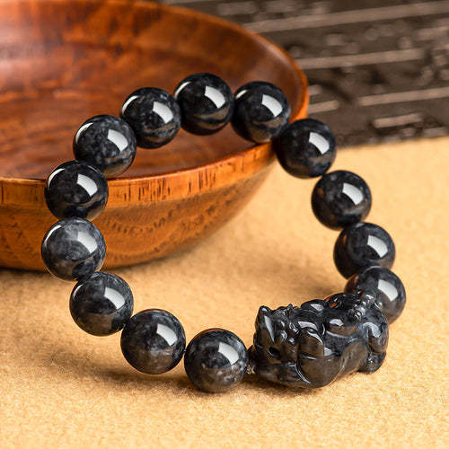 Natural Jade Bracelet Pixiu Jadeite Bracelet