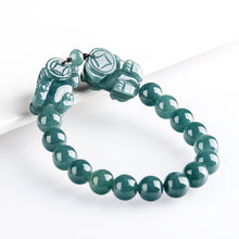 Natural Jade Bracelet Pixiu Jadeite Bracelet