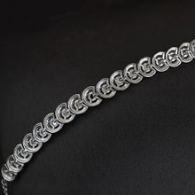 Natural Jade Bracelet Silver Jadeite Bracelet