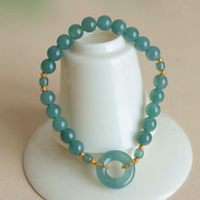 Natural Jade Bracelet Silver Jadeite Bracelet