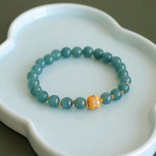 Natural Jade Bracelet Silver Jadeite Bracelet