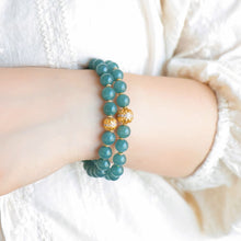 Natural Jade Bracelet Silver Jadeite Bracelet