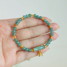 Natural Jade Bracelet Silver Jadeite Bracelet