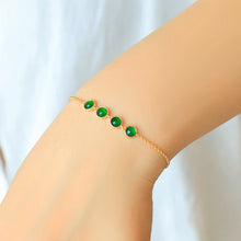 Natural Jade Bracelet Silver Jadeite Bracelet