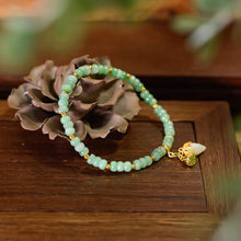Natural Jade Bracelet Silver Jadeite Bracelet
