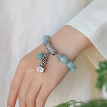 Natural Jade Bracelet Silver Jadeite Bracelet