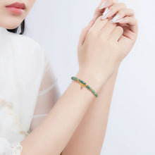 Natural Jade Bracelet Silver Jadeite Bracelet