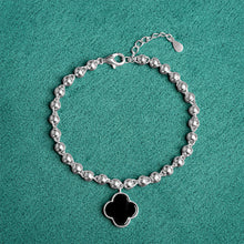 Natural Jade Bracelet Silver Jadeite Bracelet