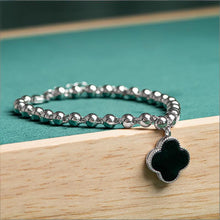 Natural Jade Bracelet Silver Jadeite Bracelet