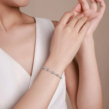 Natural Jade Bracelet Silver Jadeite Bracelet