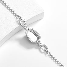 Natural Jade Bracelet Silver Leaf Jadeite Bracelet