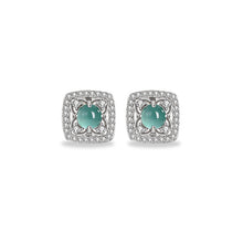 Natural Jade Earrings Jadeite Silver Earrings
