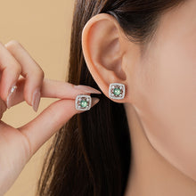 Natural Jade Earrings Jadeite Silver Earrings