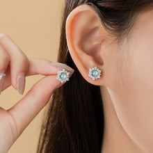 Natural Jade Earrings Jadeite Silver Earrings