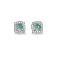 Natural Jade Earrings Jadeite Silver Earrings
