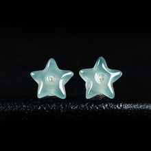 Natural Jade Earrings Silver Jadeite Earrings