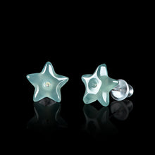 Natural Jade Earrings Silver Jadeite Earrings