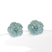 Natural Jade Earrings Silver Jadeite Earrings