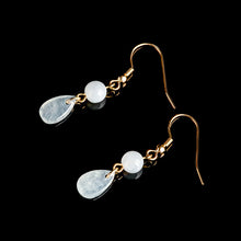 Natural Jade Earrings Silver Jadeite Earrings