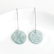 Natural Jade Earrings Silver Jadeite Earrings