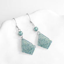 Natural Jade Earrings Silver Jadeite Earrings