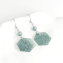Natural Jade Earrings Silver Jadeite Earrings