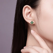 Natural Jade Earrings Silver Jadeite Earrings