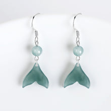 Natural Jade Earrings Silver Jadeite Earrings