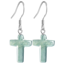 Natural Jade Earrings Silver Jadeite Earrings