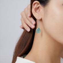 Natural Jade Earrings Silver Jadeite Earrings