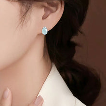 Natural Jade Earrings Silver Jadeite Earrings