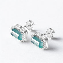 Natural Jade Earrings Silver Jadeite Earrings