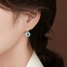 Natural Jade Earrings Silver Jadeite Earrings