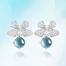 Natural Jade Earrings Silver Jadeite Earrings