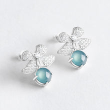 Natural Jade Earrings Silver Jadeite Earrings