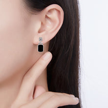 Natural Jade Earrings Silver Jadeite Earrings TUEG488