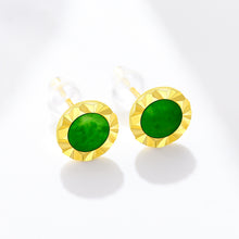 Natural Jade Earrings Silver Jadeite Earrings