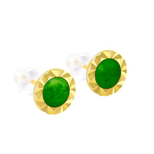 Natural Jade Earrings Silver Jadeite Earrings