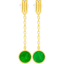 Natural Jade Earrings Silver Jadeite Earrings