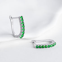 Natural Jade Earrings Silver Jadeite Earrings
