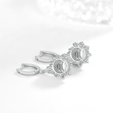 Natural Jade Earrings Silver Jadeite Earrings
