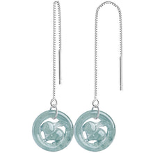 Natural Jade Earrings Silver Rabbit Jadeite Earrings