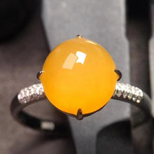 Natural Jade Engagement Ring Jadeite Gold Jade Wedding Ring