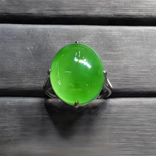 Natural Jade Engagement Ring Jadeite Gold Jade Wedding Ring
