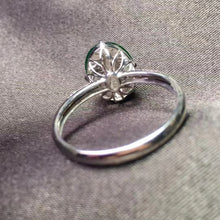 Natural Jade Engagement Ring Jadeite Gold Jade Wedding Ring