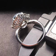 Natural Jade Engagement Ring Jadeite Gold Jade Wedding Ring