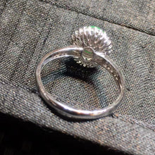 Natural Jade Engagement Ring Jadeite Gold Jade Wedding Ring