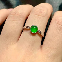 Natural Jade Engagement Ring Jadeite Gold Jade Wedding Ring